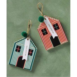 Anthropologie Gingerbread House Gift Tags NIB